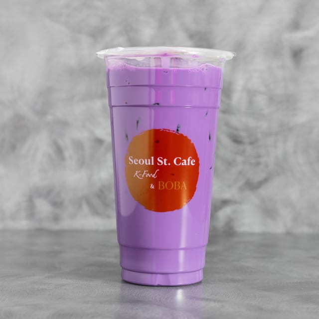 Taro Milk Tea.