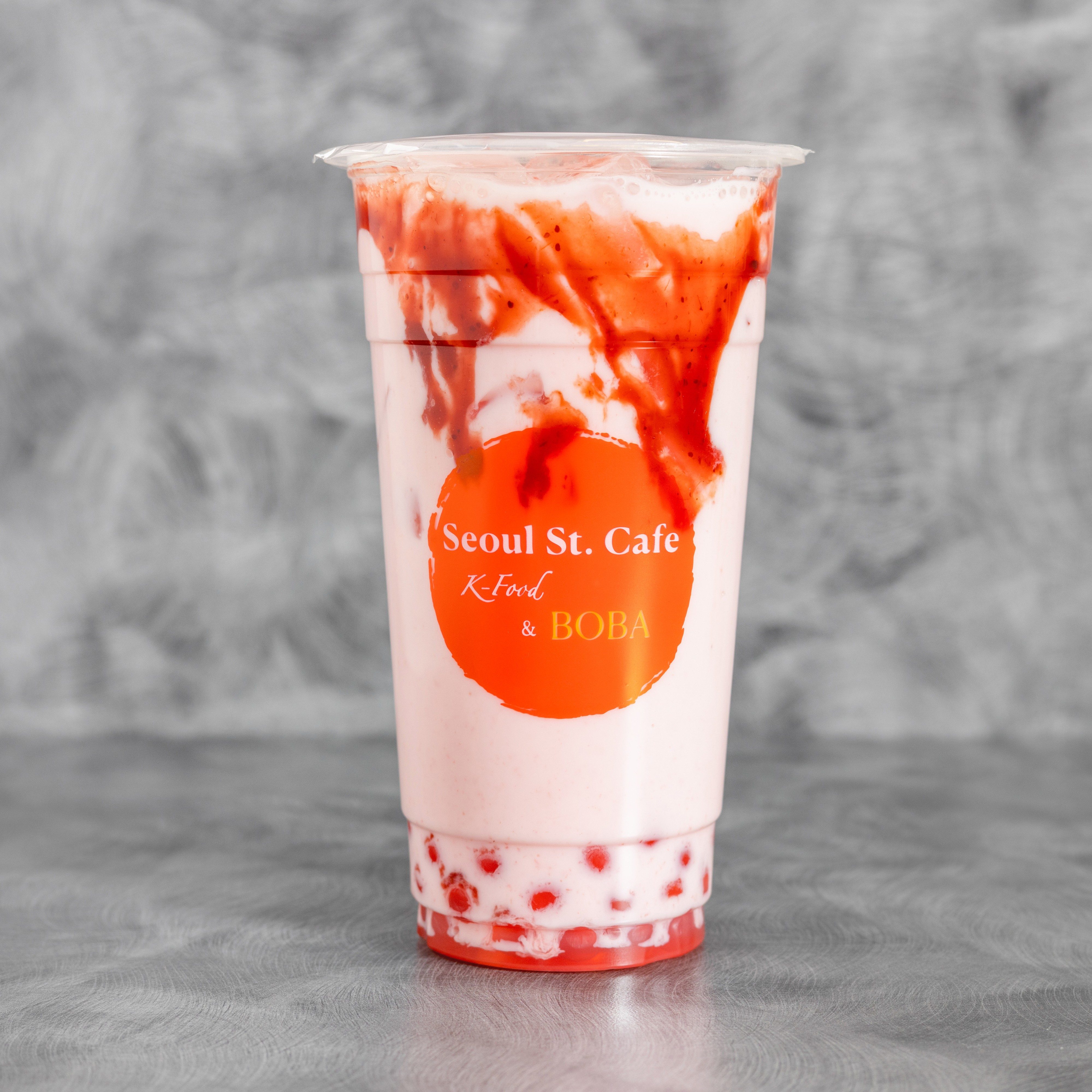 Strawberry Milk Tea.