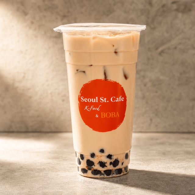 Cold Rush Milk Tea.
