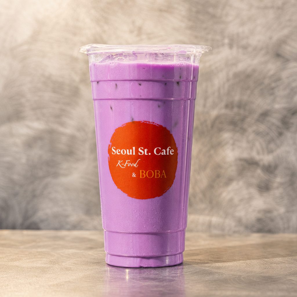 Taro Milk Tea.