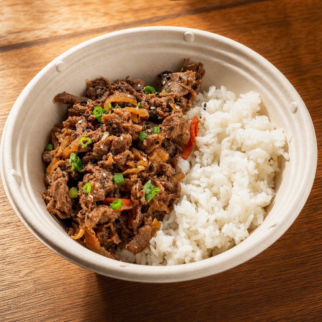 #8 Bulgogi & Rice.