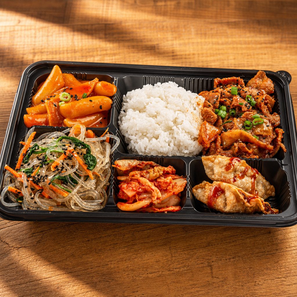Deluxe Dorsirak Combo Meal Box.