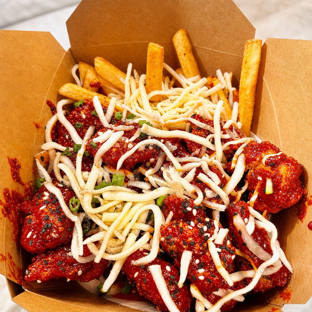 #7a Fried K-Chicken Box.